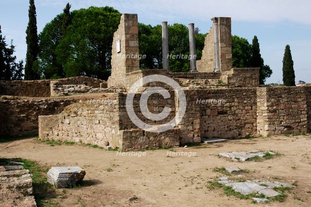 Remains of the Forum, Miróbriga, Alentejo region, Portugal, 1st-4th centuries (2008).  Creator: Unknown.