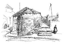 Remains of the Old Fort, Plymouth, 1890. Creator: Unknown