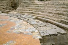 Remains of the Roman Theatre, Zaragoza, Spain, 2007. Creator: Samuel Magal
