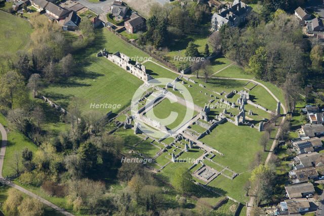 Remains of Thetford Cluniac priory, Norfolk, 2016. Creator: Historic England.