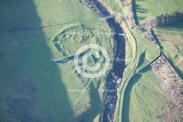 Remains of a Romano-British enclosed settlement, near Barnard Castle, County  Durham, 2014. Creator: Historic England Staff Photographer.