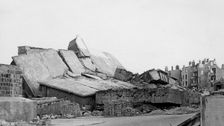 Remains of a U-boat pen, Kiel, Germany, c1945-c1965(?)