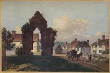 Remains of an Ancient Chapel, Milkhouse Street, Near Cranbrook, Kent 1813. Artist: Frederick Wilton Litchfield Stockdale