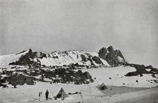 Remains of an Explosion Crater on Erebus (9,000 feet) c1911, (1913). Artist: Raymond E Priestley