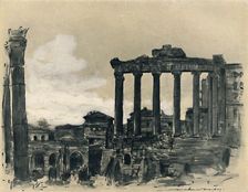 Remains of Ancient Rome 1903. Artist: Mortimer L Menpes