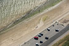 Remains of D-Day Embarkation Hard G2, Stokes Bay, Hampshire, 2018. Creator: Historic England