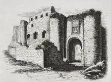 Remains of Doña Urraca Palace, Zamora, Castile, Spain, 1852. Creator: Cecilio Pizarro