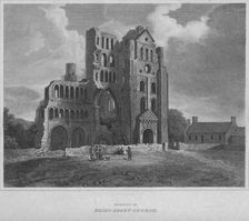 Remains of Kelso Abbey Church 1814. Artist: John Greig