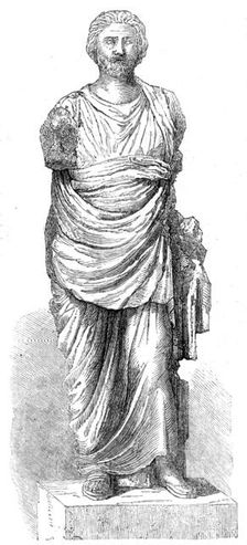Remains of supposed statue of Mausolus, 1861. Creators: John Jessop Hardwick, Unknown