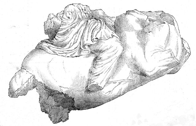 Remains (supposed) of an Amazon, 1861. Creators: John Jessop Hardwick, Unknown.