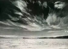 Remarkable Cirrus Clouds Over The Barne Glacier 19 Dec 1911, (1913). Artist: Herbert Ponting