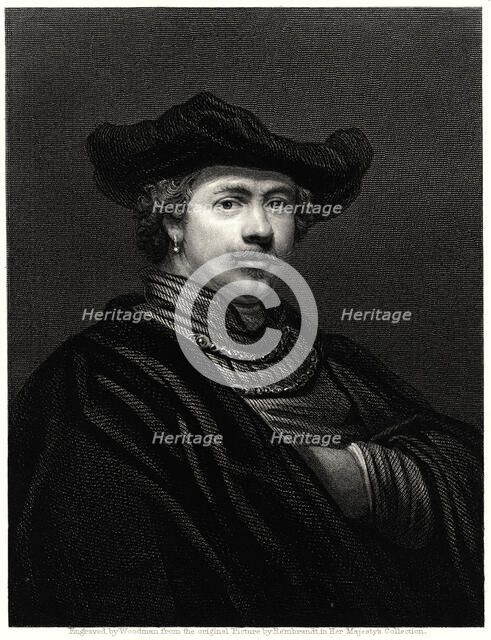 'Rembrandt', 19th century. Artist: Woodman