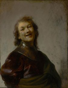 Rembrandt Laughing, about 1628. Creator: Rembrandt Harmensz van Rijn