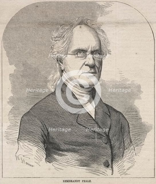 Rembrandt Peale, 1857. Creator: Winslow Homer (American, 1836-1910).