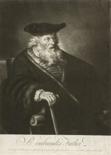 Rembrandt's Father, n.d. Creator: James McArdell