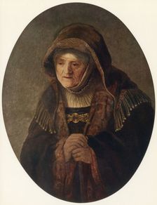 Rembrandt's Mother 1639, (1967). Creator: Govaert Flinck