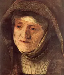 Rembrandt's Mother (detail), 1639, (1967). Creator: Govaert Flinck