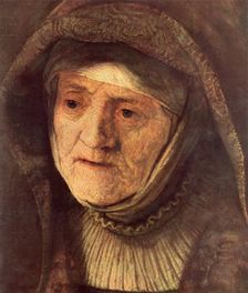 Rembrandt's Mother (detail), 1639, (1967). Creator: Govaert Flinck