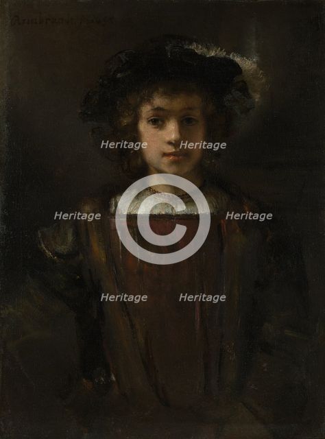 Rembrandt's Son Titus (1641-1668). Creator: Style of Rembrandt (17th century or later).
