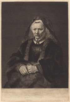 Rembrandt's Wife. Creator: Richard Earlom