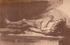 Rembrandt - Study of a Recumbent Model 1903. Artist: Rembrandt Harmensz van Rijn