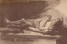 Rembrandt - Study of a Recumbent Model 1903. Artist: Rembrandt Harmensz van Rijn