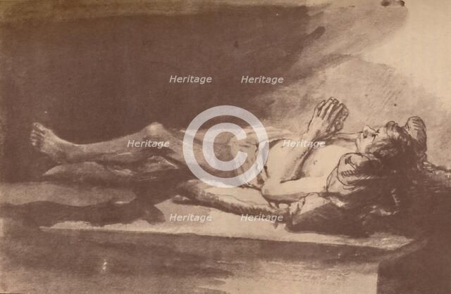 'Rembrandt - Study of a Recumbent Model', 1903. Artist: Rembrandt Harmensz van Rijn.