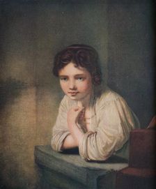 Rembrandt's Peasant Girl 1814. Artist: William Say