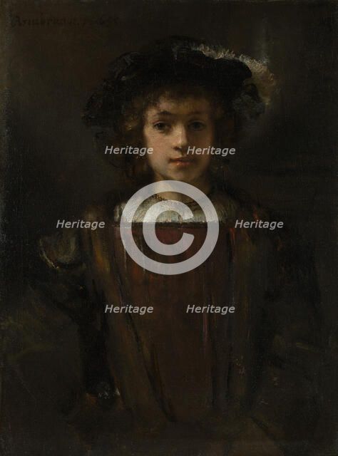Rembrandt's Son Titus (1641-1668). Creator: Style of Rembrandt (17th century or later).