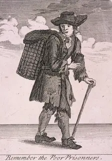 Remember the Poor Prisonners Cries of London, (c1688?). Artist: Anon