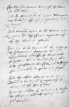 Remembrance of Thomas Cromwell, 1539. Creator: Thomas Cromwell