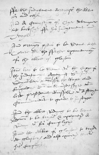 'Remembrance' of Thomas Cromwell, 1539. Creator: Thomas Cromwell.