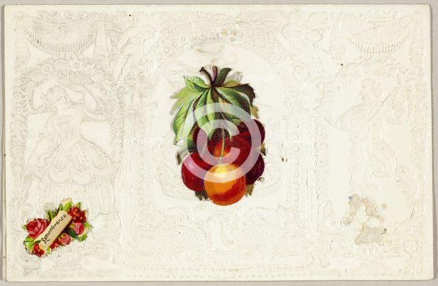Remembrance (valentine), c. 1850. Creator: Thomas Wood.