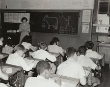 Remedial reading, P.S. 94, 1941. Creator: Tillery