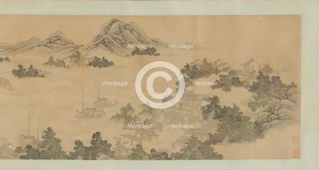 Reminiscence of Jinling, 1686. Creator: Wang Gai.