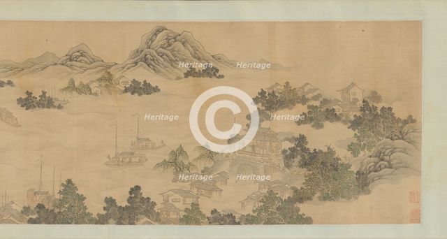 Reminiscence of Jinling, 1686. Creator: Wang Gai.
