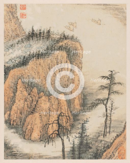 Reminiscences of Qinhuai River, 1642-1707. Creator: Shitao (Chinese, 1642-1707).