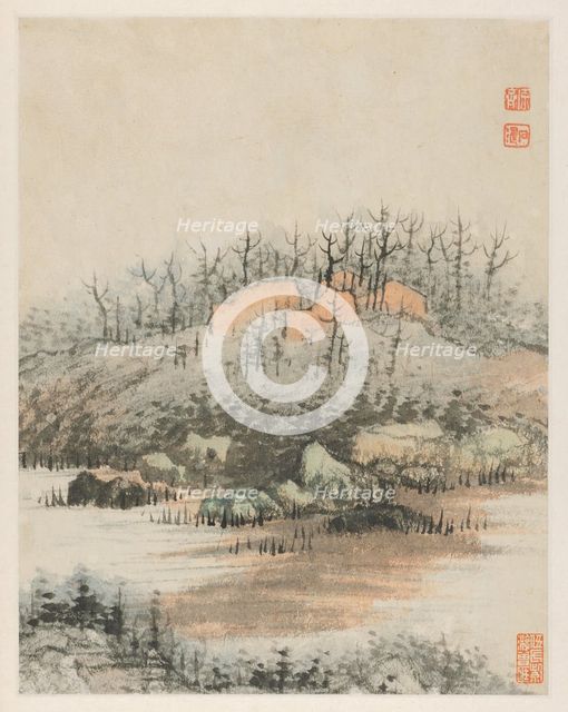 Reminiscences of Qinhuai River, 1642-1707. Creator: Shitao (Chinese, 1642-1707).