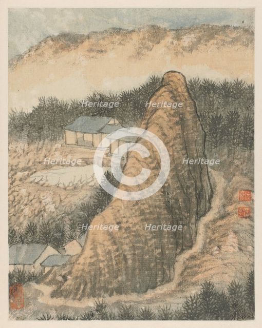 Reminiscences of Qinhuai River, 1642-1707. Creator: Shitao (Chinese, 1642-1707).