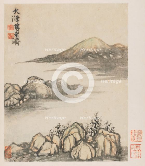 Reminiscences of Qinhuai River, 1642-1707. Creator: Shitao (Chinese, 1642-1707).