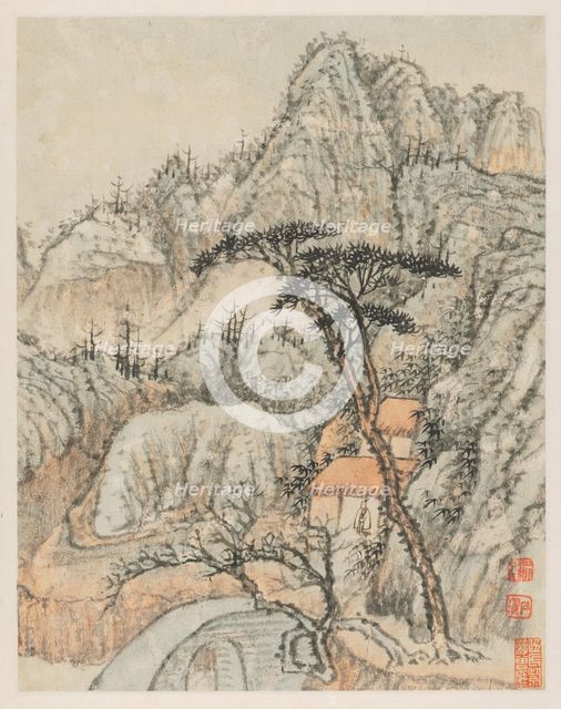 Reminiscences of Qinhuai River, 1642-1707. Creator: Shitao (Chinese, 1642-1707).