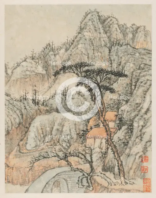 Reminiscences of Qinhuai River, 1642-1707. Creator: Shitao (Chinese, 1642-1707).
