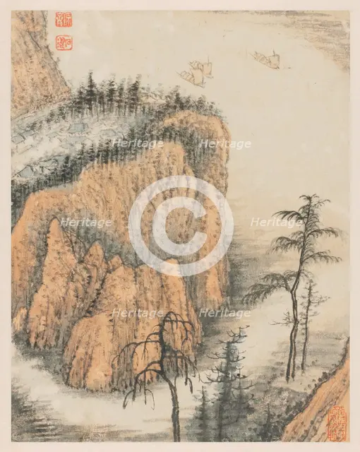 Reminiscences of Qinhuai River, 1642-1707. Creator: Shitao (Chinese, 1642-1707).