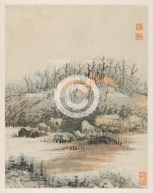 Reminiscences of Qinhuai River, 1642-1707. Creator: Shitao (Chinese, 1642-1707).