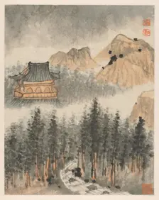 Reminiscences of Qinhuai River, 1642-1707. Creator: Shitao (Chinese, 1642-1707)