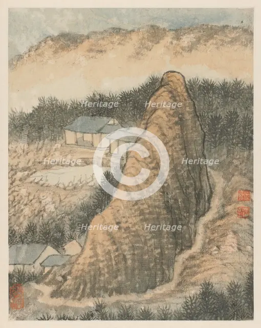 Reminiscences of Qinhuai River, 1642-1707. Creator: Shitao (Chinese, 1642-1707).