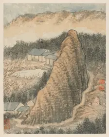 Reminiscences of Qinhuai River, 1642-1707. Creator: Shitao (Chinese, 1642-1707)