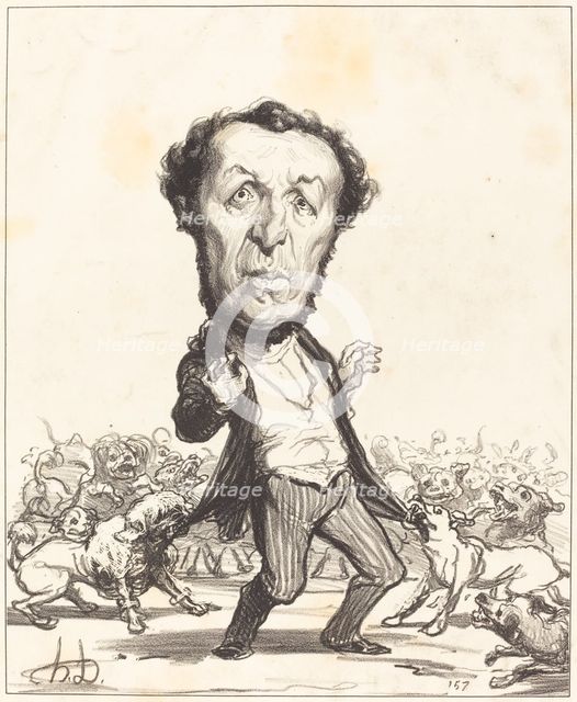 Rémilly, 1850.  Creator: Honore Daumier.