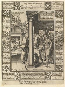 Remissio Peccatorum, from the Allegories on the Christian Creed, 1598. Creator: Hendrik Goltzius