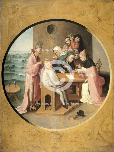 Removing the Rocks in the Head', c.1550-c.1600. Creator: Unknown.